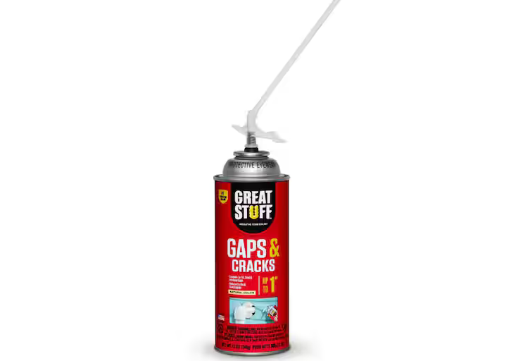 Gaps and Cracks Insulating Spray Foam Sealant